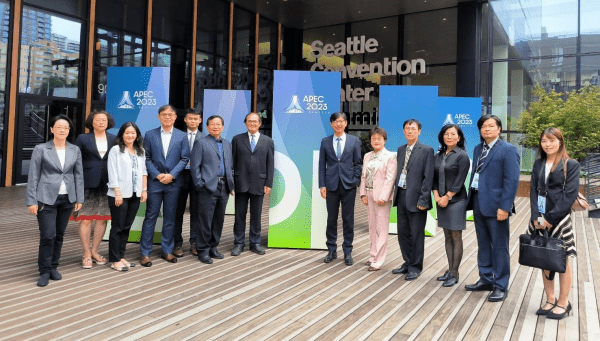 本次APEC科技工作小組的臺灣代表團成員。
