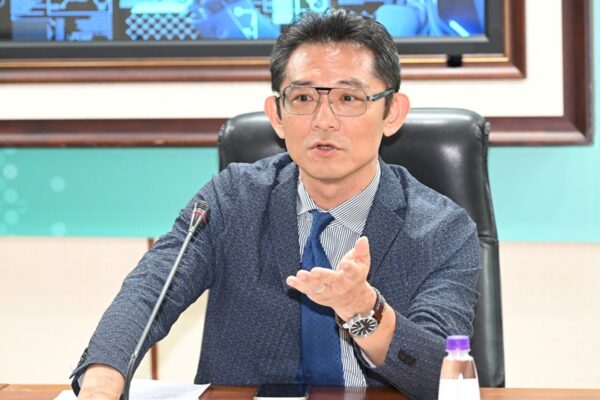 經濟部產業技術司司長郭肇中今日主持「產業技術布局AI應用躍昇」記者會
