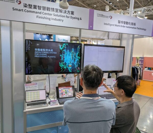 染色機能源毛用量預算。紡織所/提供